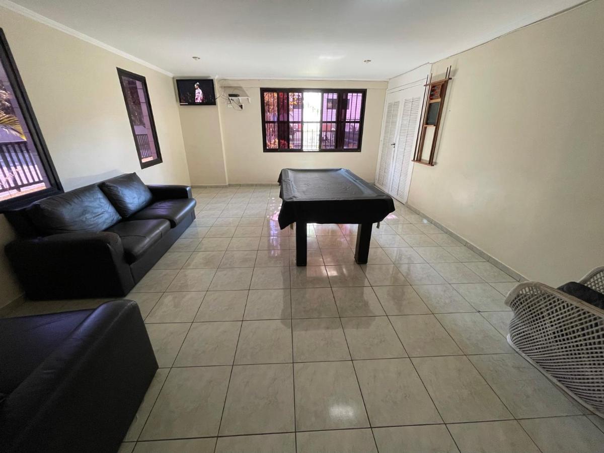 Confortável Apartamento 1 dorm com piscina e lazer Guarujá Exterior foto