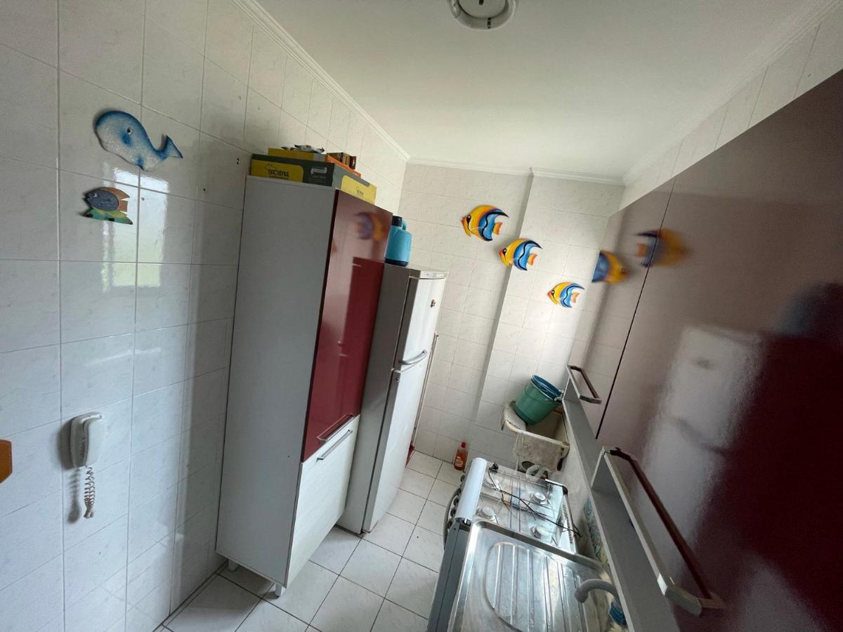 Confortável Apartamento 1 dorm com piscina e lazer Guarujá Exterior foto